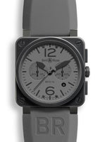 Bell & Ross BR S Black Ceramic Phantom (BR0394COMMANDO)