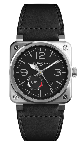 Bell & Ross - BR0397-BL-SI/SCA/2  BR 03 97 Reserve de Marche