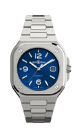 Bell & Ross BR 05 Stainless Steel / Silver / Bracelet (BR05A-BLU-ST/SST)