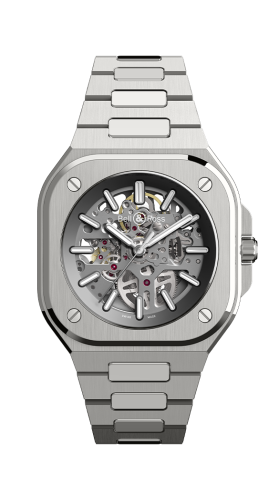 Bell & Ross - BR05A-GR-SK-ST/SST  BR 05 Stainless Steel / Skeleton / Bracelet