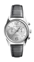 Bell & Ross WW1 Argentium Ruthenium (BRG126-WH-ST/SCR)