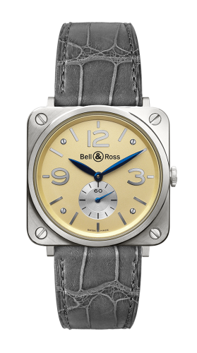 Bell & Ross - BRS-WHGOLD-IVORY_D  BR S White Gold