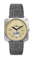 Bell & Ross BR S Steel (BRS-WHGOLD-IVORY_D)