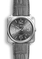 Bell & Ross BR S Officer Black (BRS92RUSTSCR)