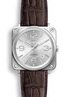 Bell & Ross BR S Officer Ruthenium (BRS92SISTSCR)