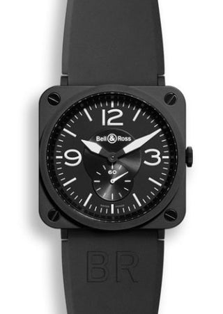 Bell & Ross - BRS-BL-CMAT/SRB  BR S Matte Black Ceramic