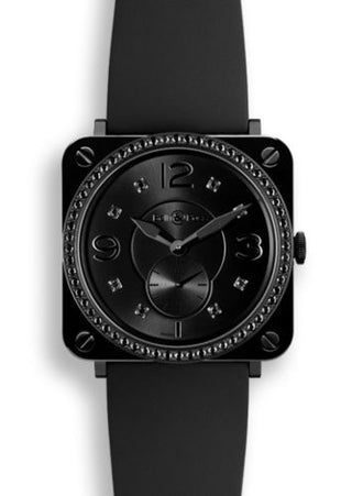 Bell & Ross - BRSBLCPHLGDSRB  BR S Black Ceramic Phantom Diamonds