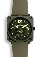 Bell & Ross BR S Black Ceramic (BRSCERAMMILSRB)