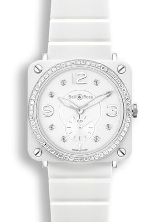 Bell & Ross - BRSWHCPHLGDSCE  BR S White Ceramic Diamond