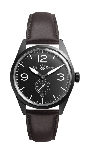 Bell & Ross - BRV123-BL-CA/SCA  BR 123 Original Carbon