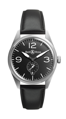 Bell & Ross - BRV123-BL-ST/SCA  BR 123 Original Black