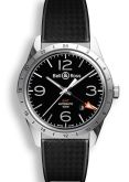 Bell & Ross - BRV123-BL-GMT/SRB  BR 123 GMT