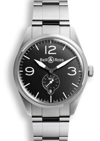 Bell & Ross - BRV123BLSTSST  BR 123 Original Black