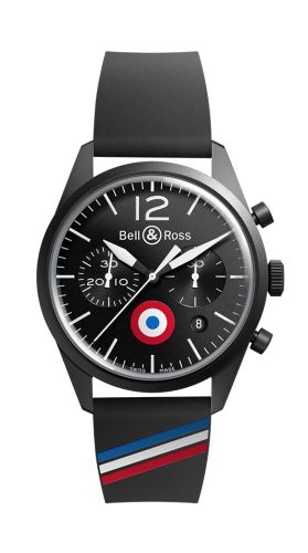 Bell & Ross - BRV126-BL-CA-CO/FR  BR 126 Insigna FR Chronograph