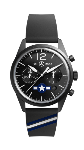 Bell & Ross - BRV126-BL-CA-CO/US  BR 126 Insigna US Chronograph