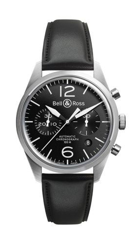 Bell & Ross - BRV126-BL-ST/SCA  BR 126 Original Black Chronograph