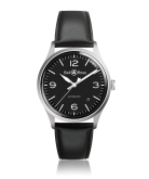 Bell & Ross - BRV192-BL-ST/SCA  BR V1-92 Stainless Steel / Black / Calf