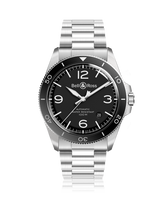 Bell & Ross BR V2-94 Stainless Steel / Black / Bracelet (BRV292-BL-ST/SST)