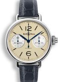 Bell & Ross - BRWW1-MONO-IVO/SCR  WW1 Chronographe Monopoussoir Ivory