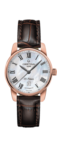 Certina - C001.007.36.113.00  DS Podium Automatic 29 Rose Gold PVD / MOP / Strap