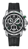 Certina DS Podium Big Size Chrono 1/100 Sec Stainless Steel / Silver / Strap (C001.647.17.207.10)