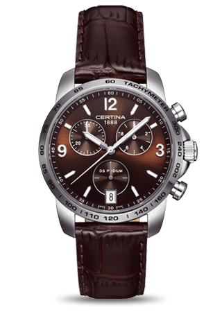 Certina - C0014171629700  DS Podium Chrono Brown