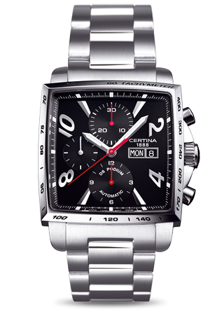 Certina - C0015141105700  DS Podium Square Chronograph