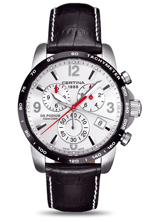 Certina - C0016172603700  DS Podium Big Size Chrono Silver