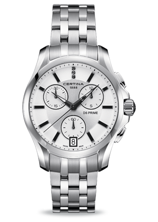 Certina - C0042171103600  DS Prime Chronograph Silver