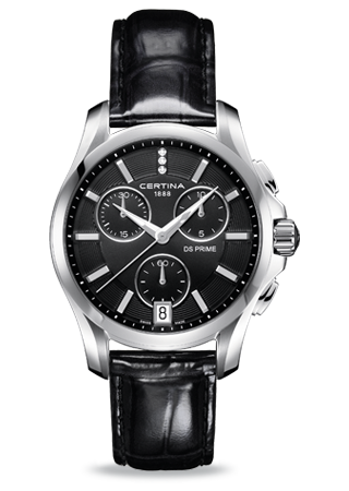 Certina - C0042171605600  DS Prime Chronograph Black