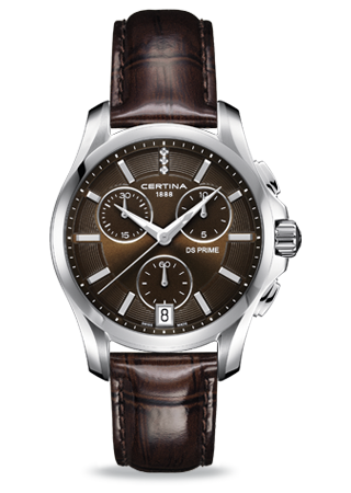 Certina - C0042171629600  DS Prime Chronograph Brown