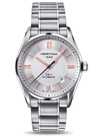 Certina DS-1 Day-Date Stainless Steel / Silver / Bracelet (C0064071103801)