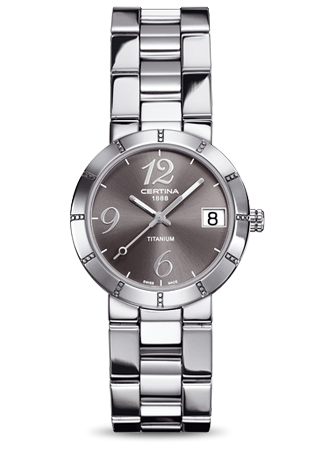 Certina - C0092104408200  DS  Stella Lady Titanium Grey