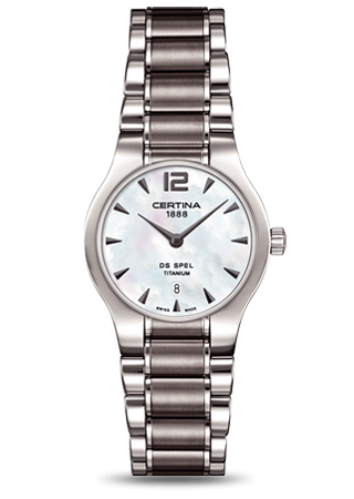 Certina - C0122094411700  DS Spel Lady Round Titanium