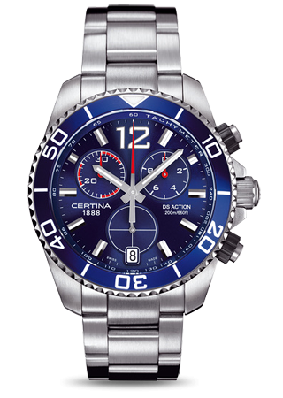 Certina - C013.417.11.047.00  DS Action Chronograph Blue