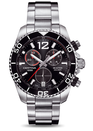 Certina - C013.417.11.057.00  DS Action Chronograph Black