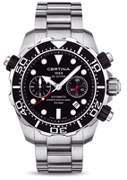 Certina DS Action 43 Quartz Stainless Steel / Green (C013.427.11.051.00)