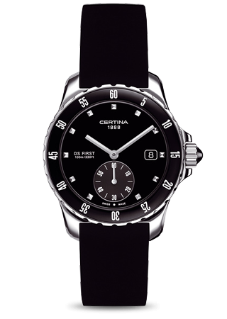 Certina - C0142351705100  DS First Lady Ceramic Black