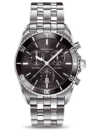 Certina - C0144174408100  DS First Ceramic Chronograph Titanium