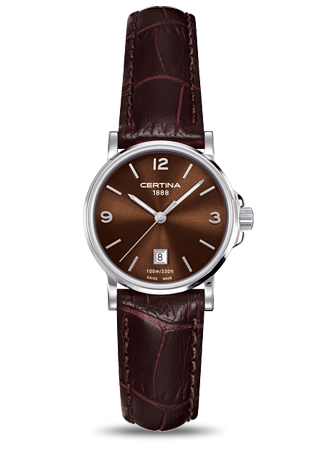 Certina - C0172101629700  DS Caimano Lady Brown