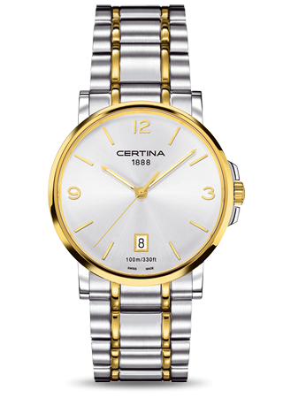 Certina - C0174102203700  DS Caimano Two Tone Silver