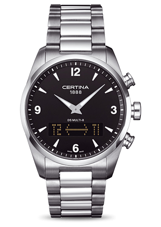 Certina - C0204191105700  DS Multi-8 Black