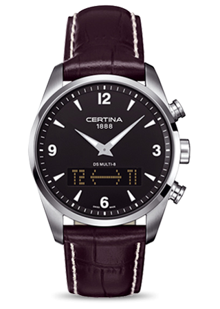 Certina - C0204191605700  DS Multi-8 Black Strap