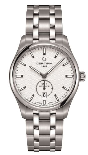 Certina - C0224281103100  DS-4 Small Second Silver Bracelet