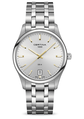 Certina - C0226101103101  DS 4 Big Size Silver Rose