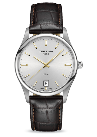 Certina - C0226101603101  DS 4 Big Size Silver Rose