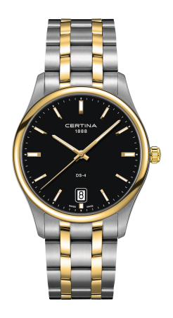 Certina - C0226102205100  DS 4 Big Size Two Tone Black