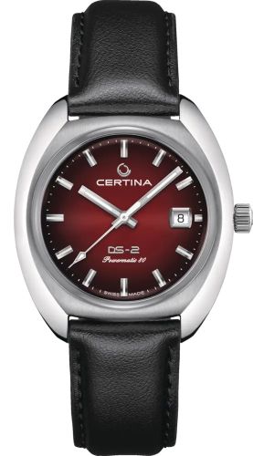 Certina - C024.407.17.421.00  DS-2 Powermatic 80 Stainless Steel / Red