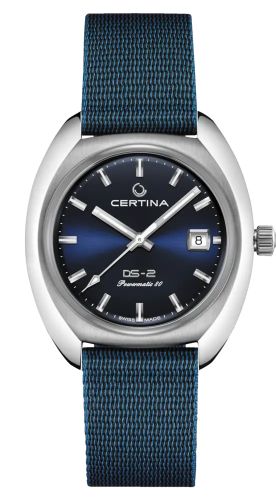 Certina - C024.407.18.041.00  DS-2 Powermatic 80 Stainless Steel / Blue