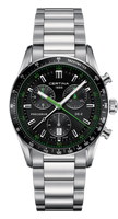 Certina DS-2 Chronograph Flyback Stainless Steel / Black / Bracelet (C024.447.11.051.02)